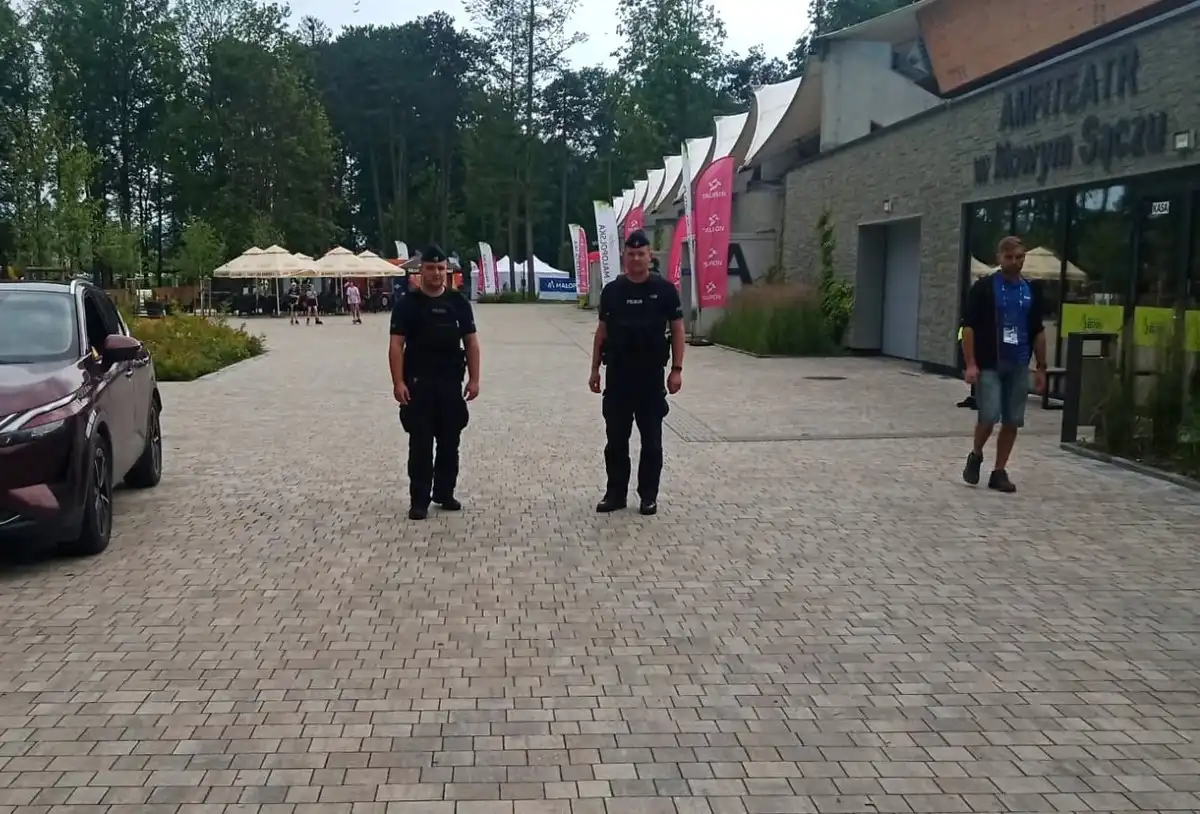 Sądecczyzna: Policjanci zabezpieczali zawody w ramach Igrzysk Europejskich