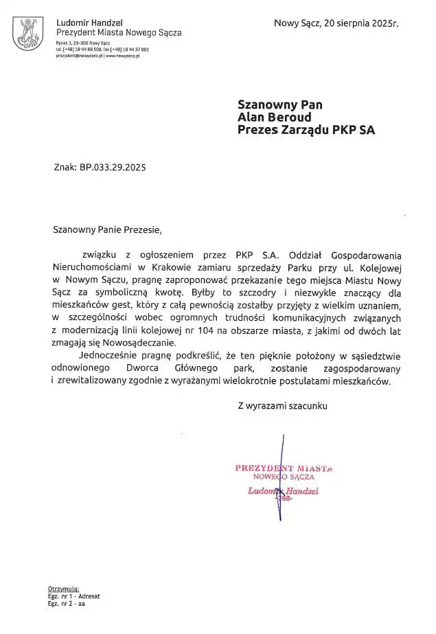 Miasto chce odzyskać park przy ul. Kolejowej. Po rewitalizacji stałby się miejscem rekreacji i wypoczynku