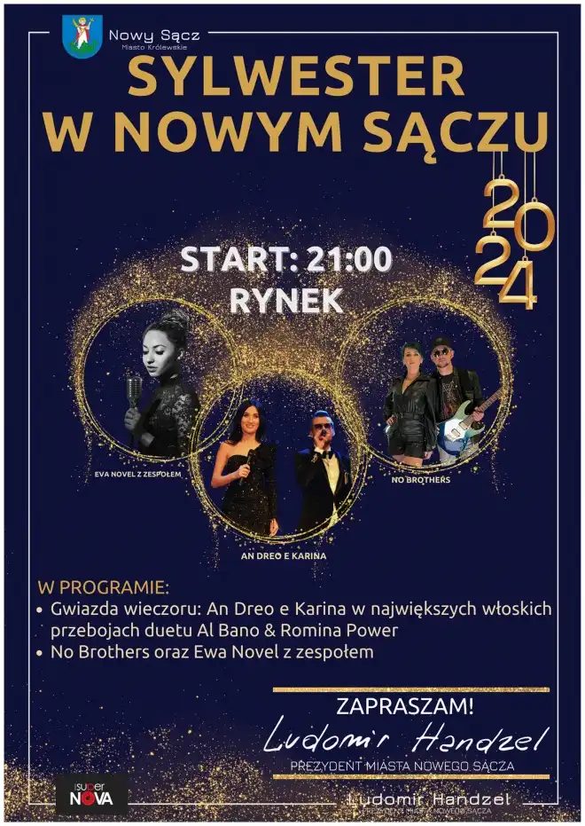 Szykuje się Sylwester na nowosądeckim rynku