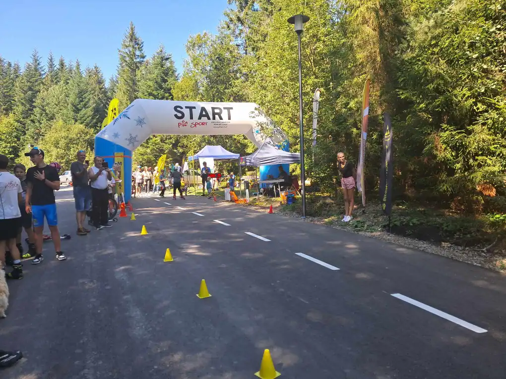 Zawody nartorolkowe Aktywna Mogielica Uphill IV na Nartorolkach” 2023 za nami