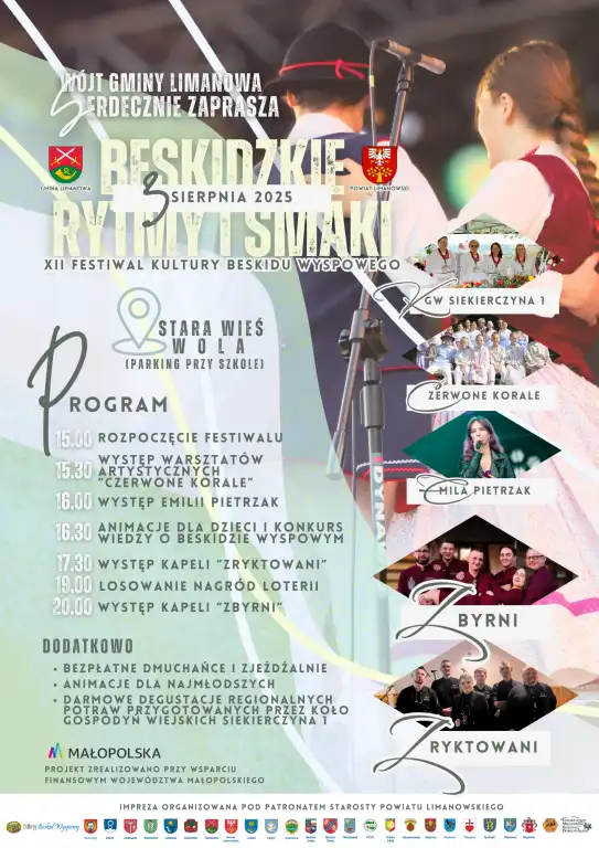 Beskidzkie Rytmy i Smaki. Festiwal pełen folkloru, muzyki i regionalnych przysmaków