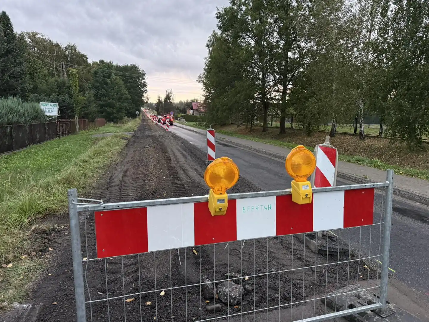 Uwaga kierowcy! Zmiany w ruchu! Utrudnienia na drodze powiatowej