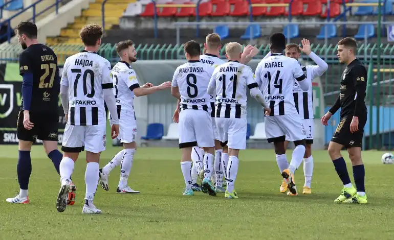 5:0 dla Sandecji w meczu ze Stomilem Olsztyn