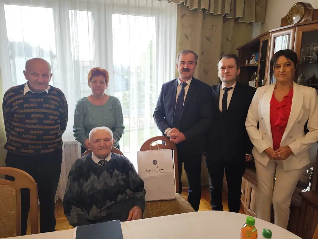 Niecodzienny jubileusz w Lipinkach. Pan Bolesław Piróg świętuje setne urodziny