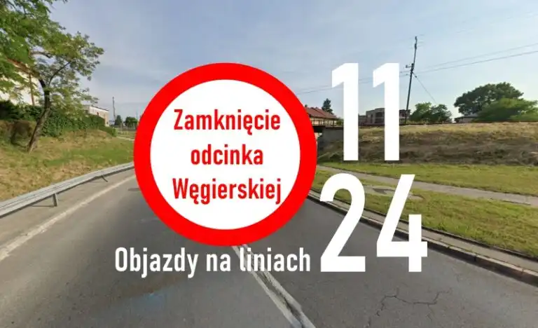 Uwaga! Zmiany w kursach MPK. Powodem remont wiaduktu na Węgierskiej