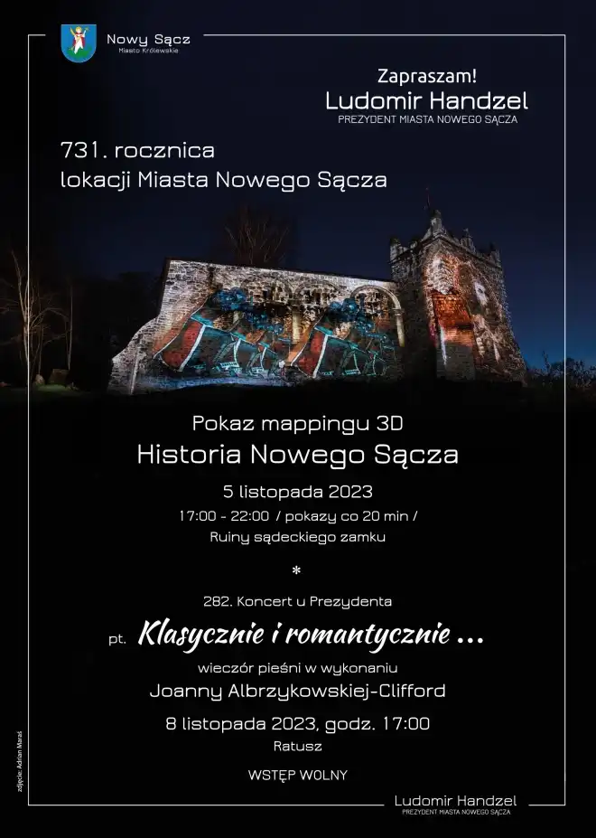 Nowy Sącz: Uroczystości z okazji 731. rocznicy lokacji Miasta