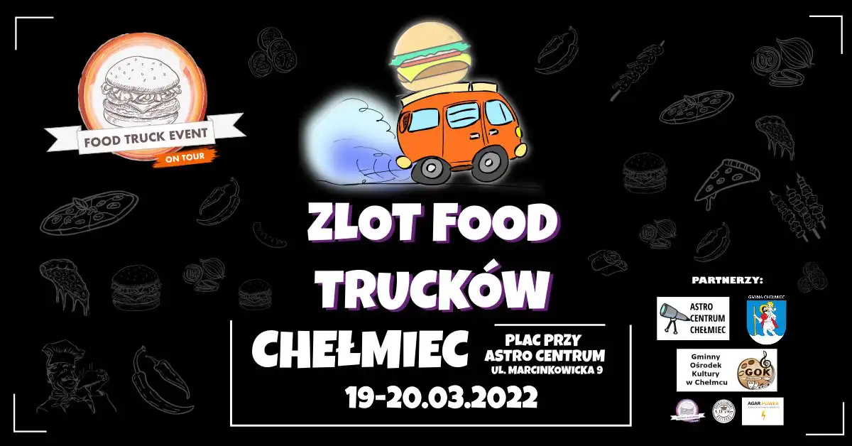 Zlot Food Trucków po raz pierwszy w Chełmcu
