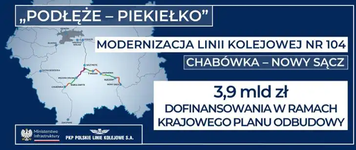 Jest finansowanie na rozpoczęcie projektu „Podłęże-Piekiełko"