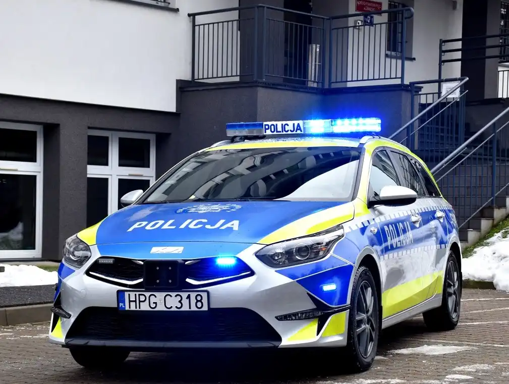 Do floty limanowskiej policji dołączył nowy radiowóz