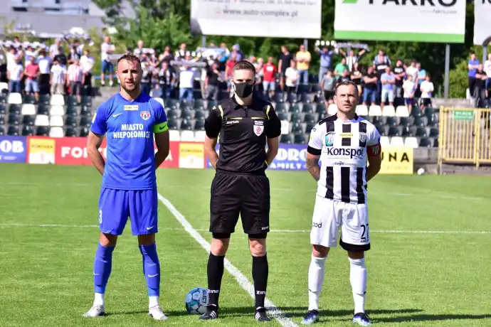 Sandecja wygrywa z Puszczą Niepołomice
