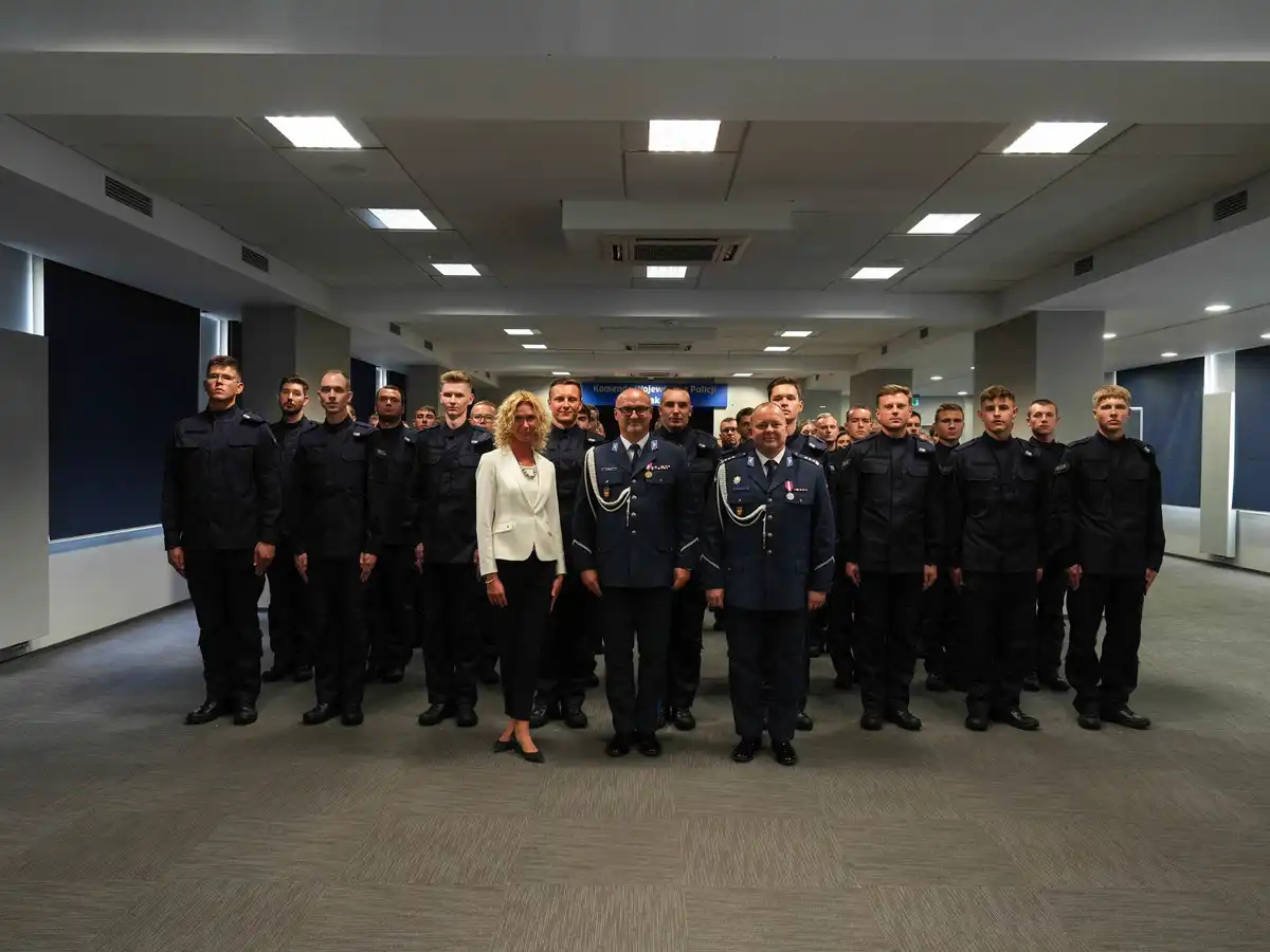 Nowi funkcjonariusze w Małopolsce. 58 policjantów złożyło ślubowanie