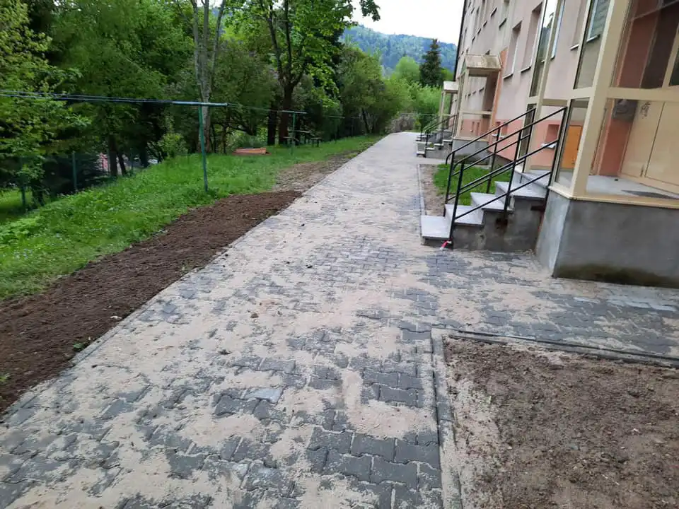 Na terenie Krynicy-Zdroju trwają prace remontowe