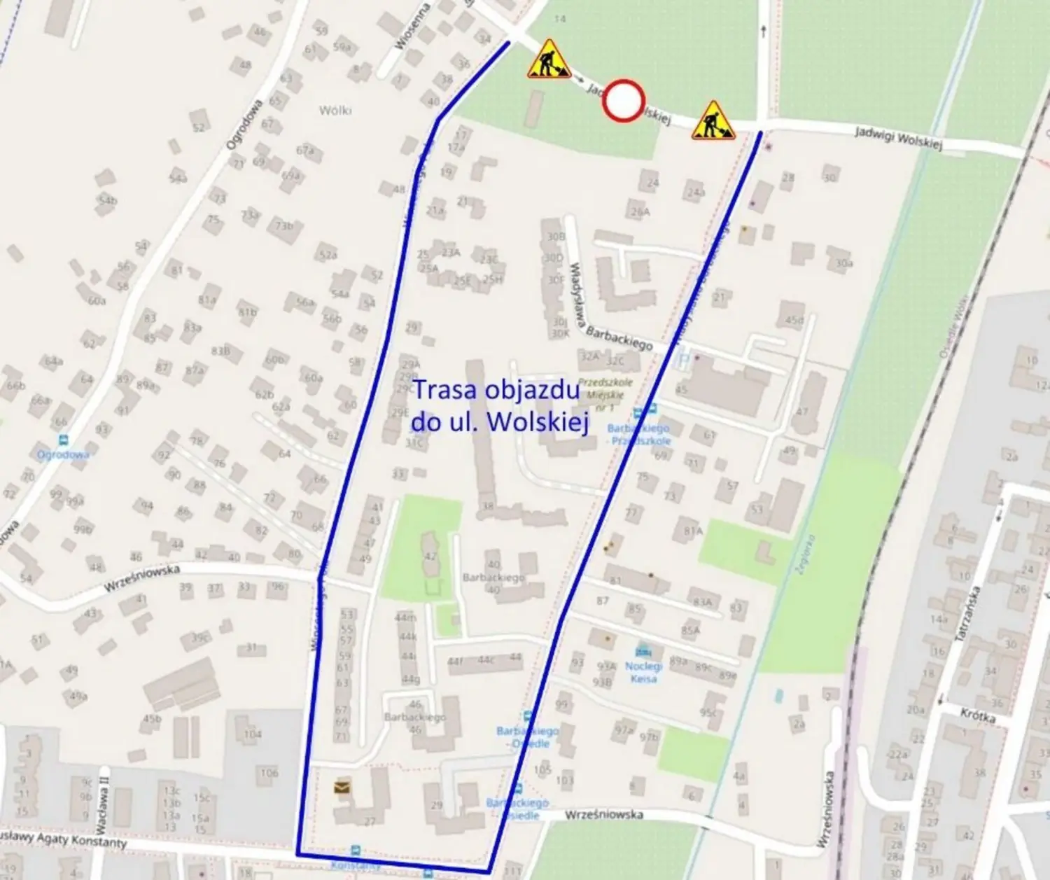 Nowy Sącz. Ulica Wolska zostanie zamknięta. Kierowców czekają utrudnienia