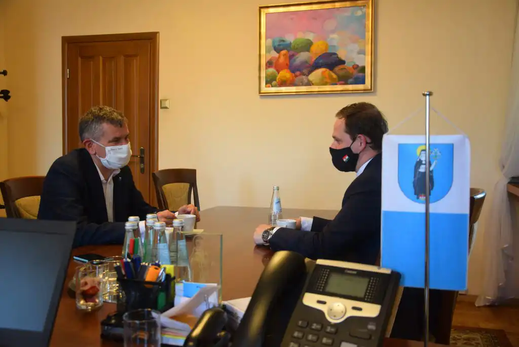 Konsul Generalny Węgier z wizytą w Starym Sączu