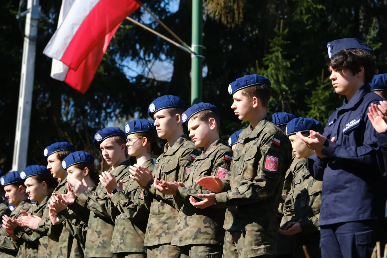 Mundur, przygoda i profesjonalizm. Dzień otwarty w Marcinkowicach