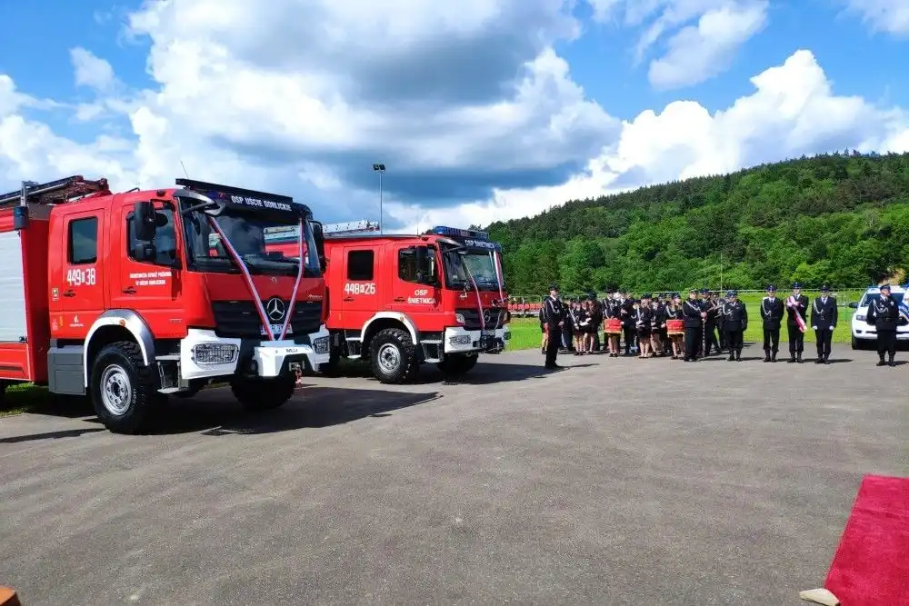 Ochotnicza Straż Pożarna w Uściu Gorlickim świętowała 75-lecie działalności