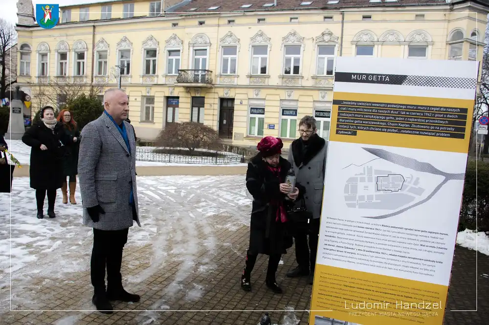 Międzynarodowy Dzień Pamięci o Ofiarach Holokaustu – uroczystości w Nowym Sączu