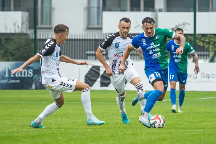 Sandecja przegrywa z liderem tabeli KKS-em 1925 Kalisz