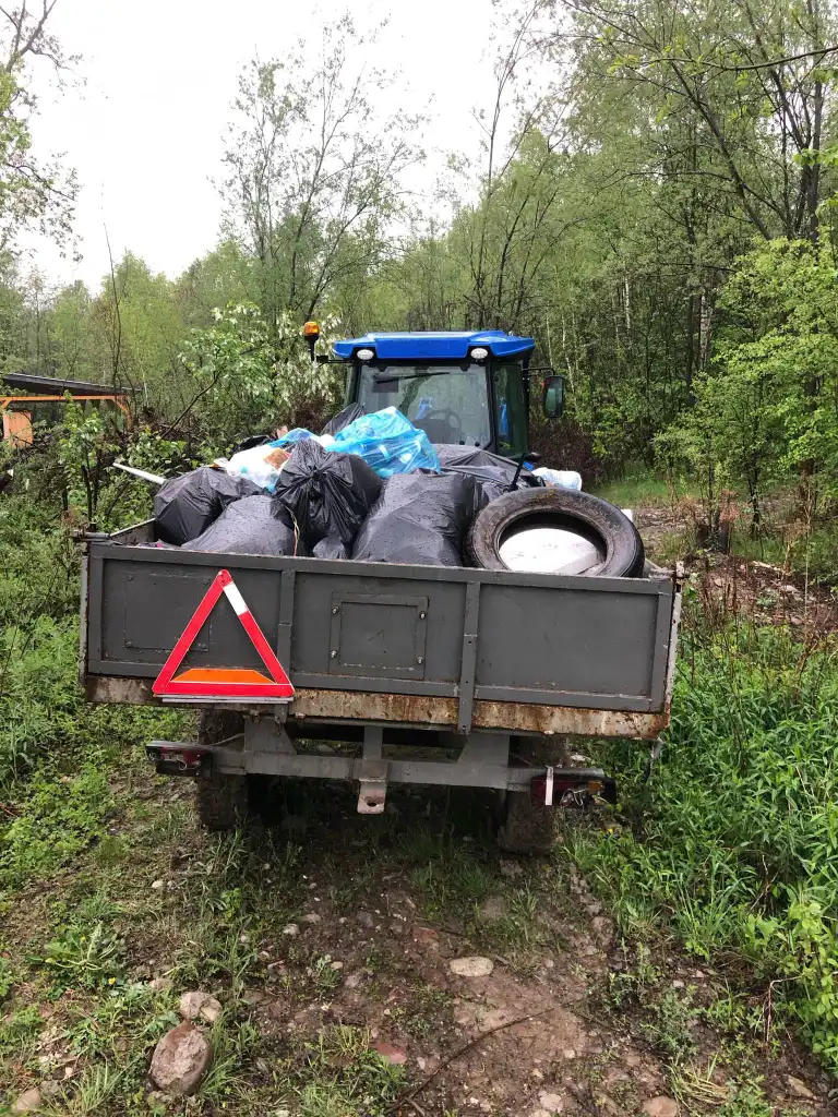Gmina Podegrodzie wspólnie posprzątała. Sukces mimo kapryśnej pogody