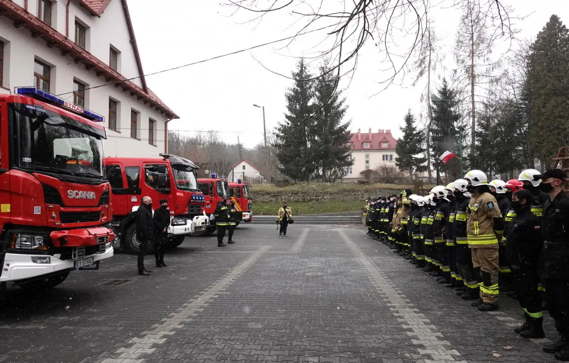 ZS Marcinkowice: Przyszli strażacy zdawali egzamin