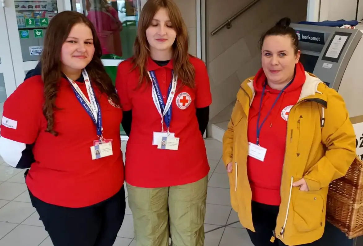 Zakończyła się wielkanocna zbiórka organizowana przez Szkolne Koło PCK w ZSP w Krynicy-Zdroju