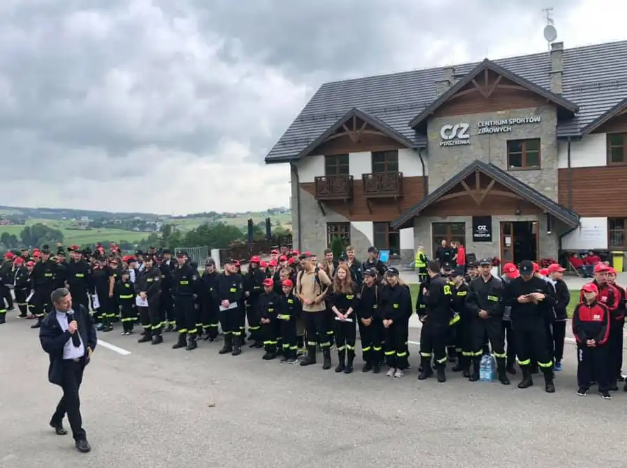 IX Powiatowy Zlot Młodzieżowych Drużyn Pożarniczych w Ptaszkowej