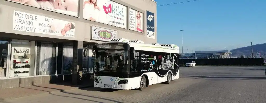 Sądecki MPK testował autobus elektryczny ARP „PILEA”