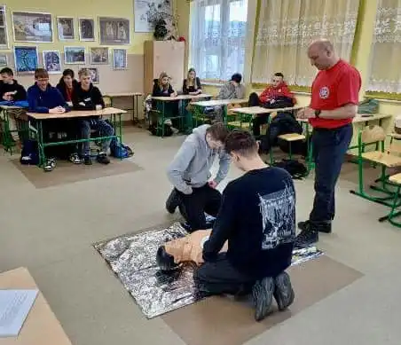 Starosądecki Hufiec Pracy rozpoczyna cykl szkoleń z pierwszej pomocy