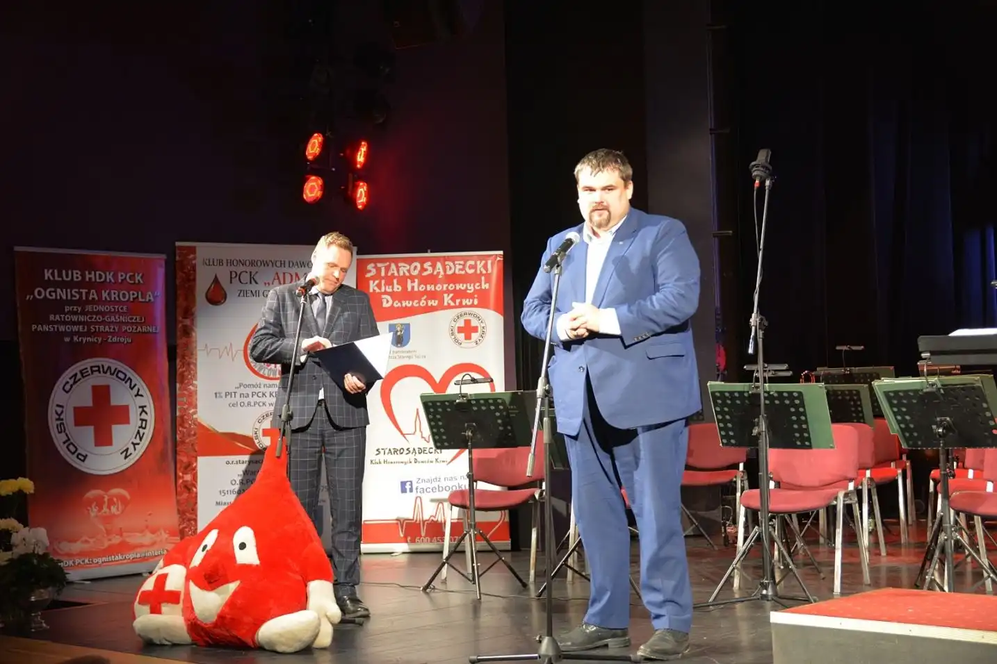 Uroczysta Gala Honorowych Dawców Krwi w Starym Sączu