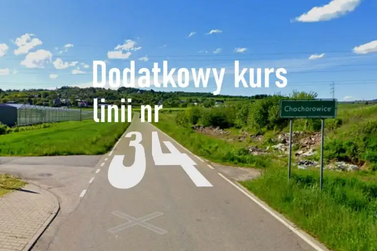 Uwaga! Od 2 listopada zmiana rozkładu jednej z linii MPK