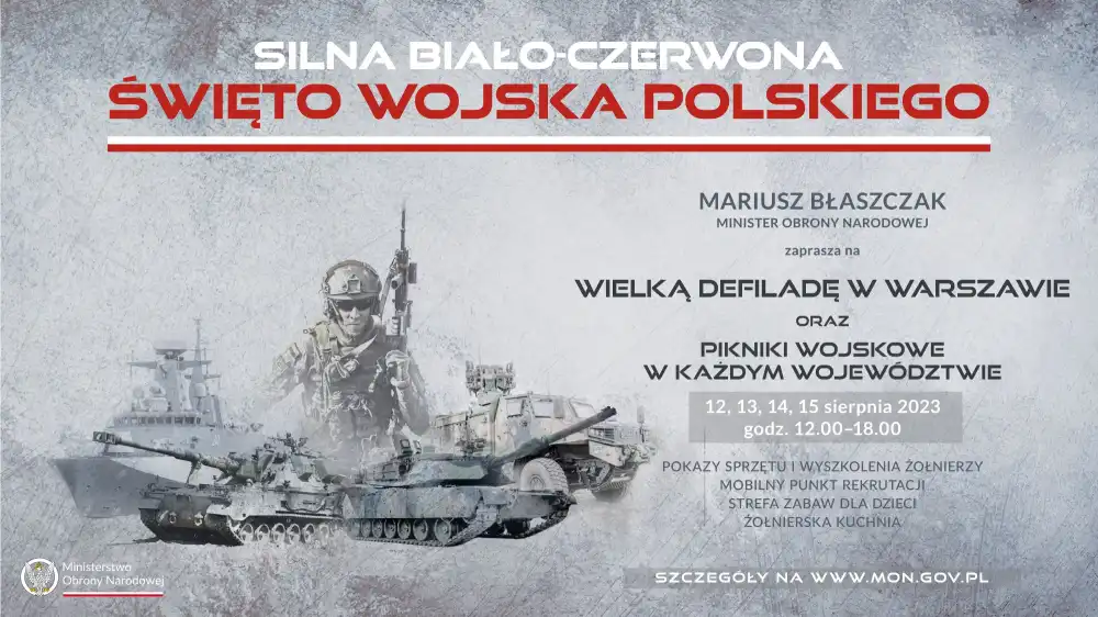 Silna biało-czerwona. Małopolskie obchody święta wojska polskiego 2023