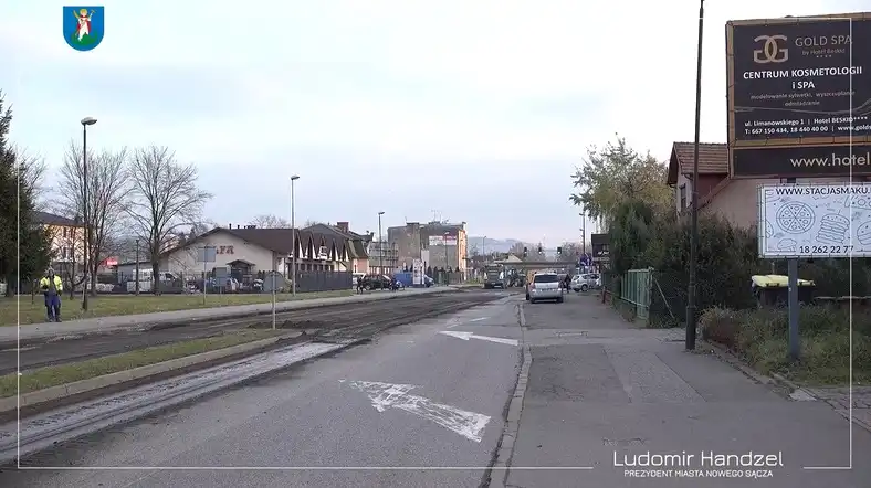 Rozpoczął się kompleksowy remont ul. Nawojowskiej w Nowym Sączu