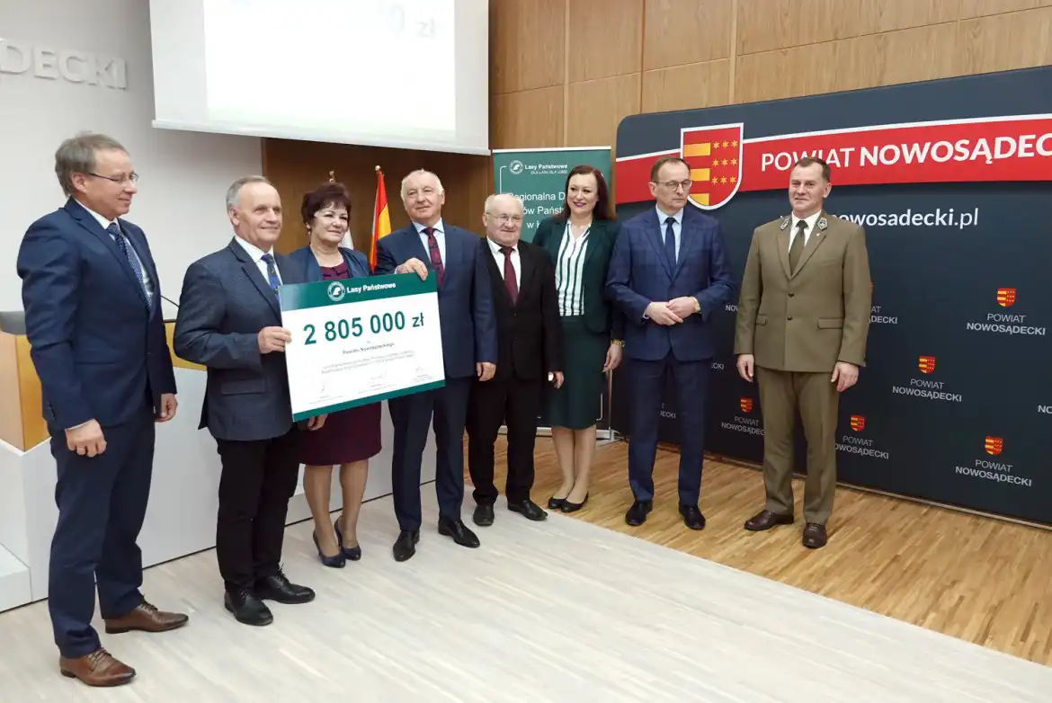 Miliony złotych z Funduszu Leśnego dla samorządów z powiatu nowosądeckiego