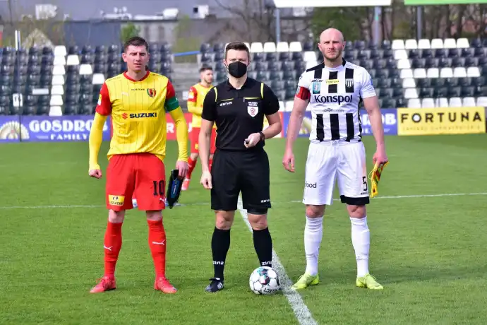 Kolejne z rzędu zwycięstwo drużyny Sandecji. 2:1 w meczu z Koroną Kielce