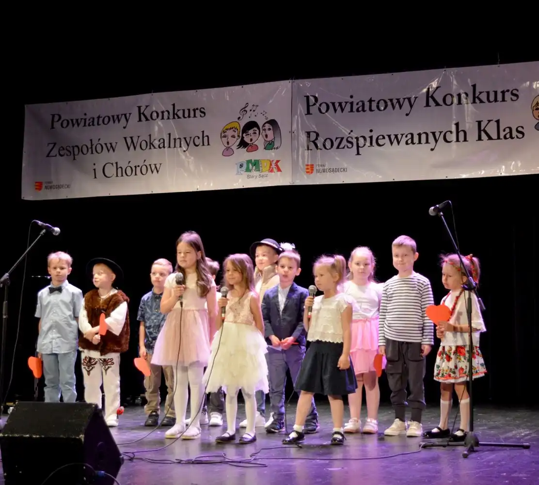 Stary Sącz: XIX Powiatowy Konkurs Rozśpiewanych Klas