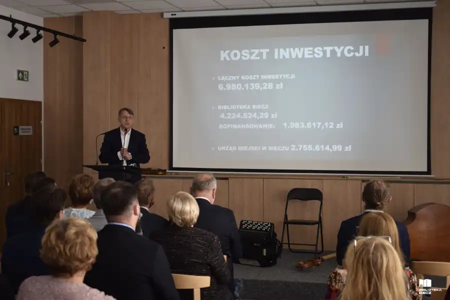 W Bieczu uroczyście otwarto wyremontowany budynek Biblioteki