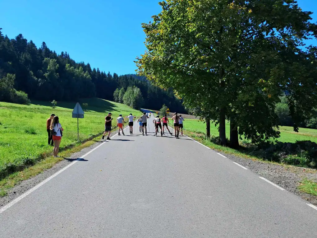 Zawody nartorolkowe Aktywna Mogielica Uphill IV na Nartorolkach” 2023 za nami