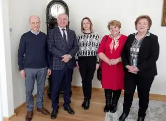 Starosta nowosądecki spotkał się z radnymi z Krynicy. Rozmawiano o remoncie jednej z ulic