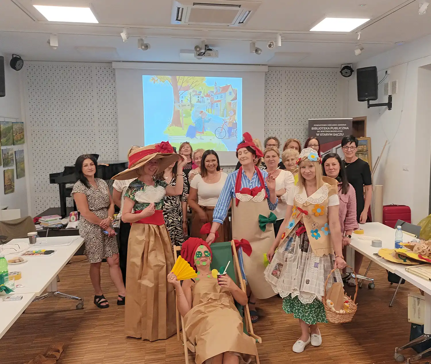 Bibliotekarze w akcji! "Kreatywni i aktywni" zmieniają oblicze bibliotek Nowosądecczyzny