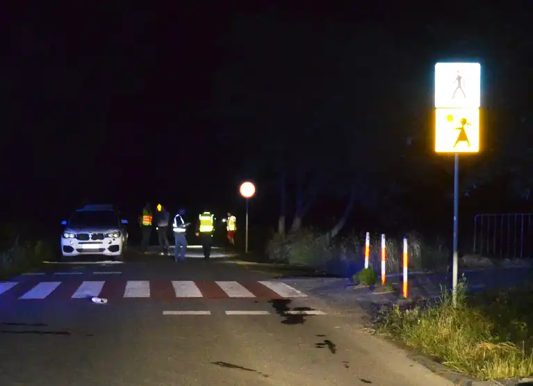 Tragiczny wypadek w Limanowej. Nie żyje pieszy potrącony przez samochód