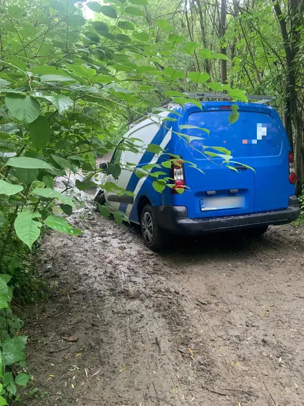 Skradziony Citroen, szybka reakcja, zatrzymany złodziej. Akcja w powiecie limanowskim