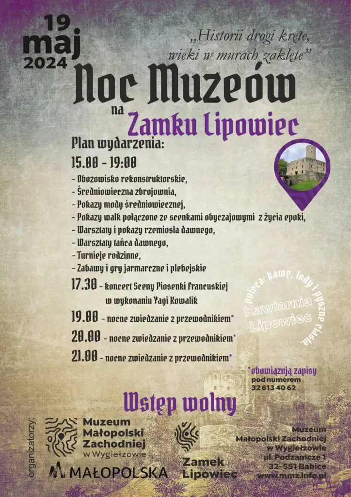 Kulturalna Małopolska na weekend 16 - 19 maja