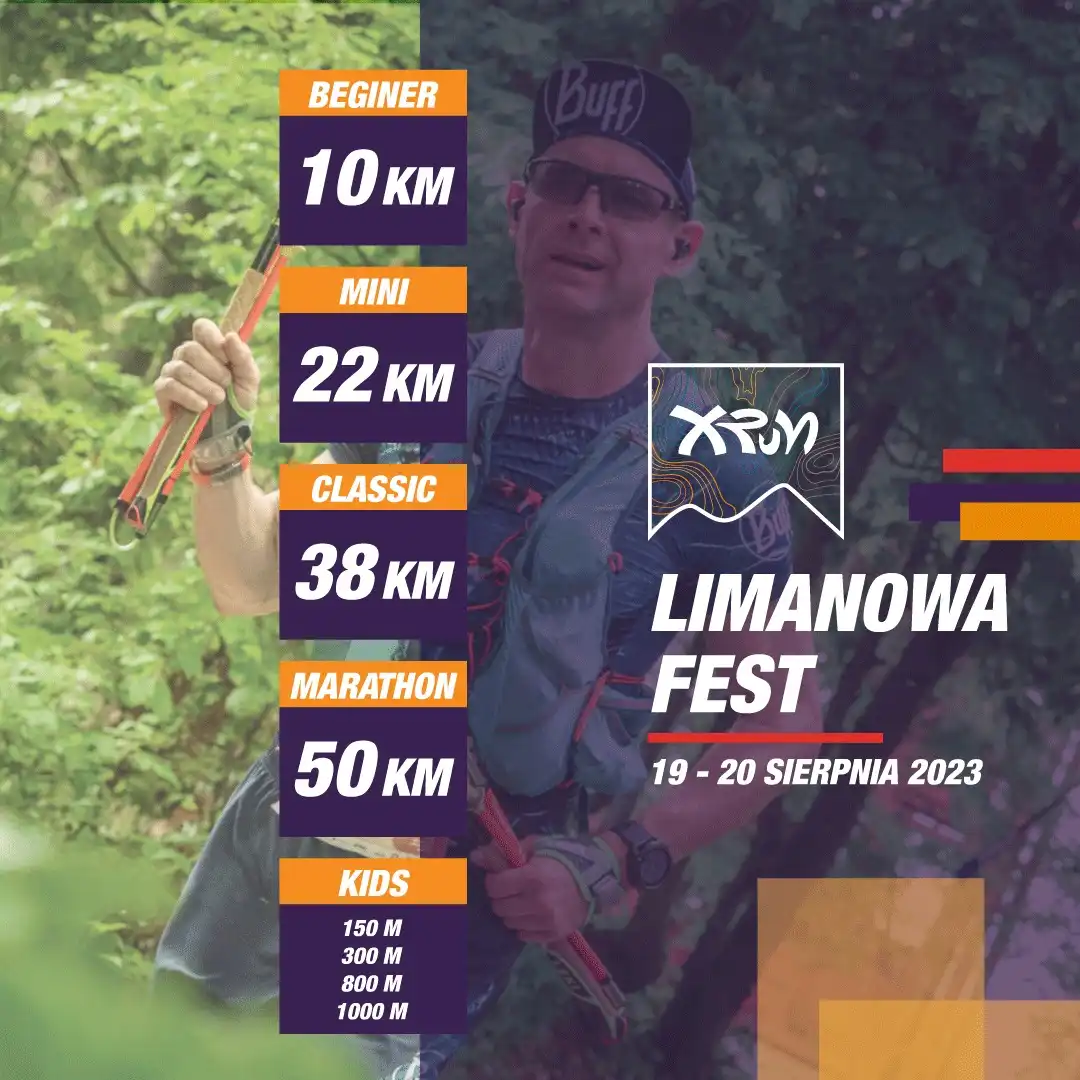 Ponad 430 uczestników Festiwalu Biegów Górskich – XRUN Limanowa Fest w Limanowej
