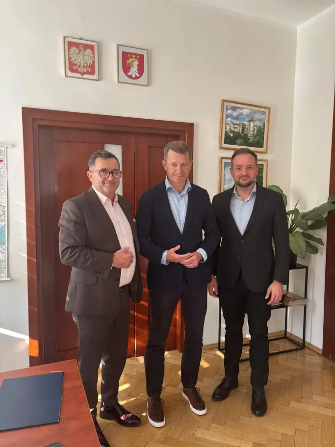 Wójt Chełmca z ministrem sportu o przyszłości infrastruktury sportowej w gminie