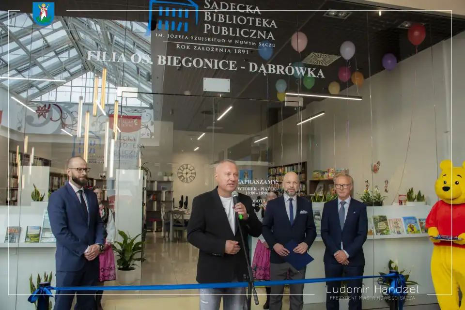 W Galerii Sandecja otwarto nową filię Sądeckiej Biblioteki Publicznej