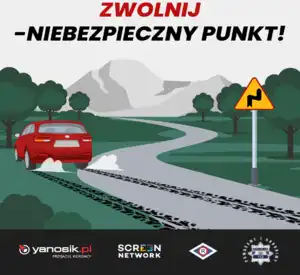 10 szczególnie niebezpiecznych miejsc na sądeckich drogach. Tutaj trzeba zachować szczególną ostrożność