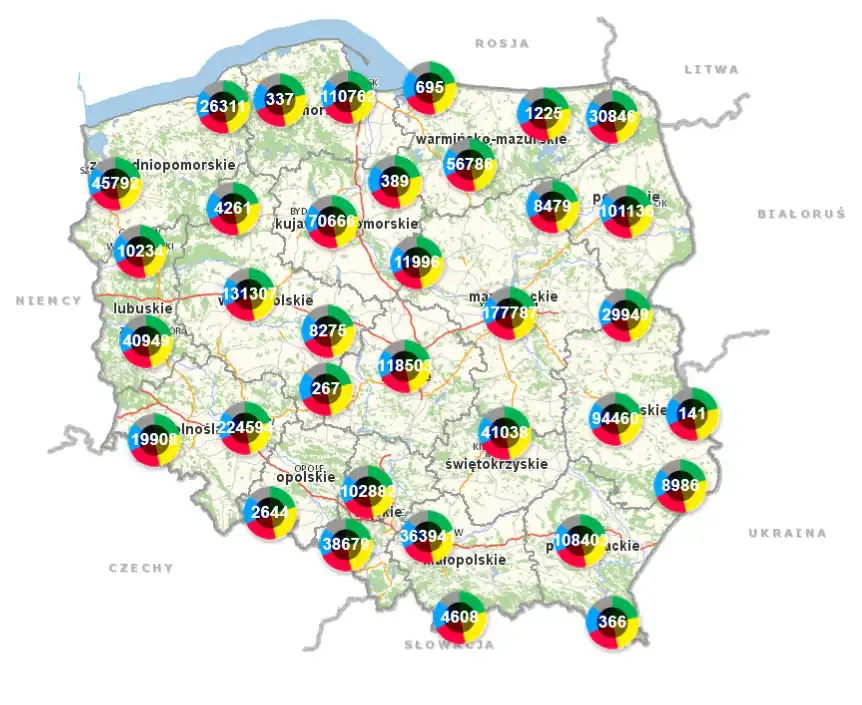 Krajowa Mapa Zagrożeń Bezpieczeństwa  - już 2 mln naniesionych zagrożeń