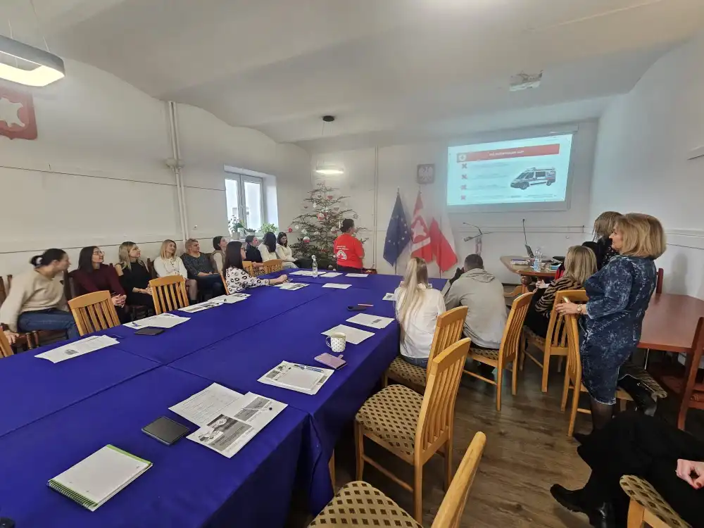 Pracownicy gminy Łabowa doskonalili pierwszą pomoc