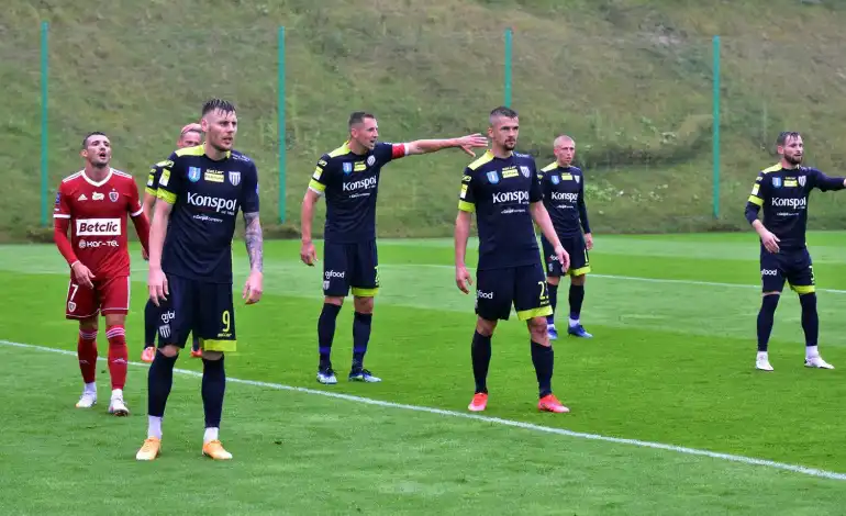 Pierwszy sparing w okresie przygotowawczym i przegrana Sandecji