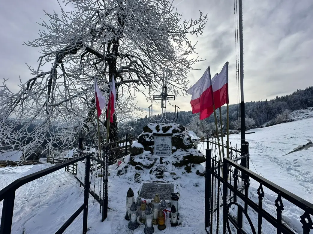 Partyzancki Przysłop. Zimowa lekcja historii w Beskidach